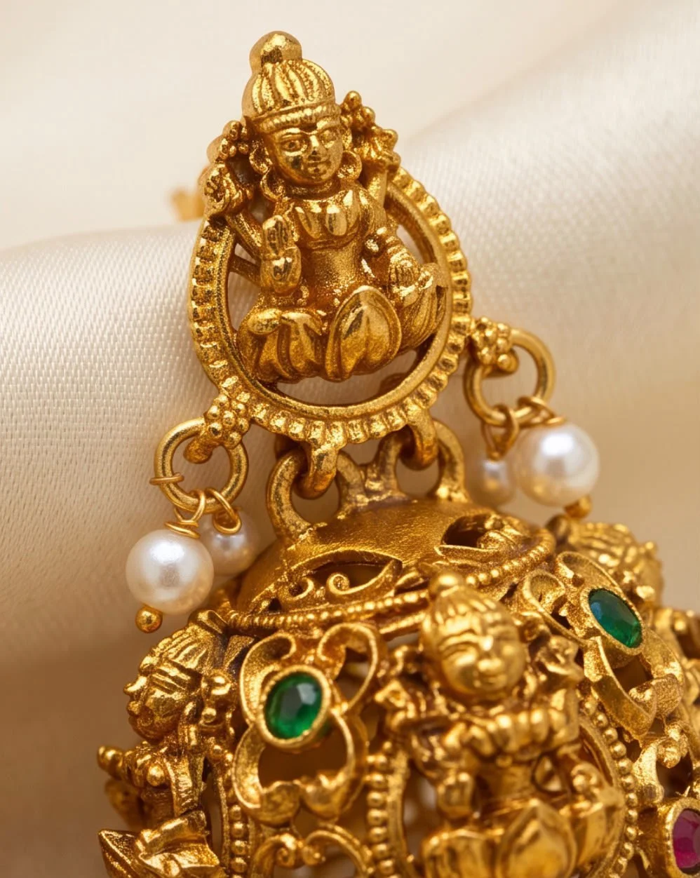 Traditional Indian Antique Earrings view 5