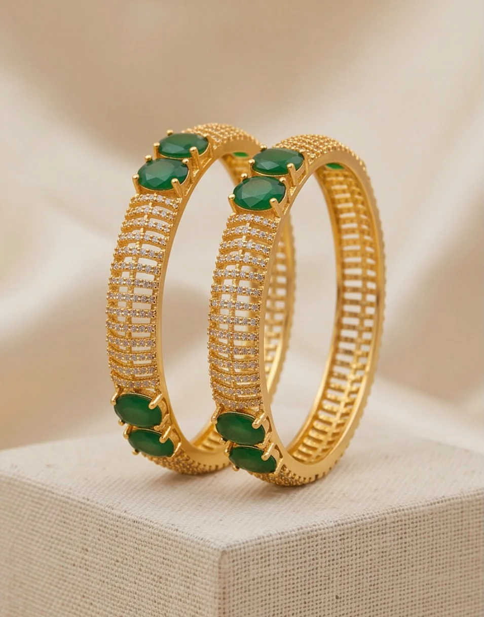 Traditional Gold Plated Kadas Bangle