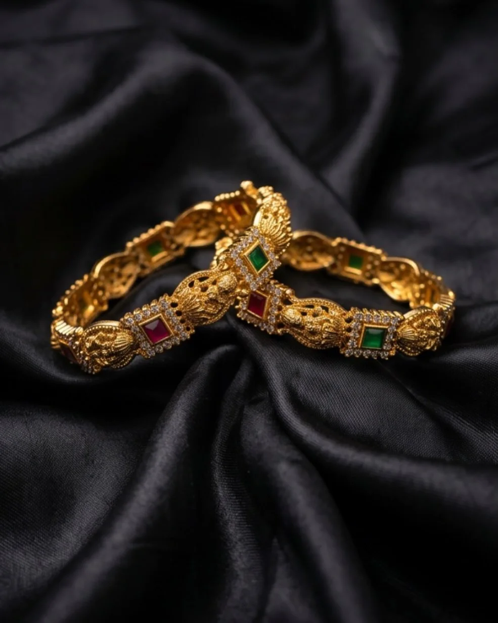 Gold Finish Bangle view 3