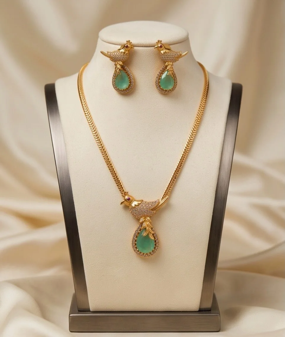 Parrot Design Necklace Set view 3